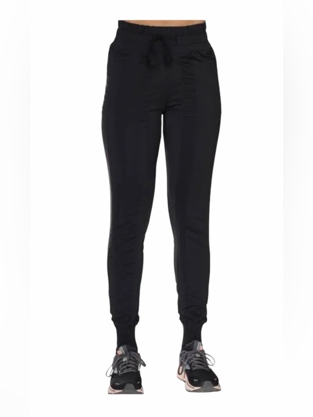 Agogie 40+ wearable resistance band ruched tie waist leggings size M